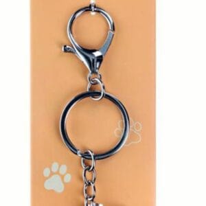 Sleutelhanger I love My - The Boss in this house is a Dog