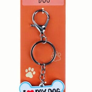 Sleutelhanger I love My - I Heart My Dog