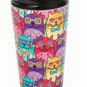 Thermosbeker -  Multiple Glasses Cat