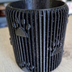 Pennenbakje Zwart met Pootjes ( japandi  )