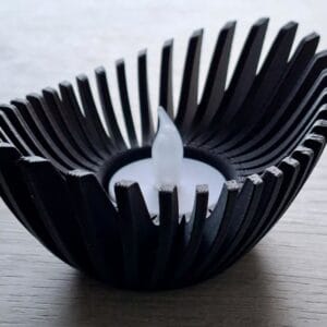 Kaarshouder ( zonder theelichtje )