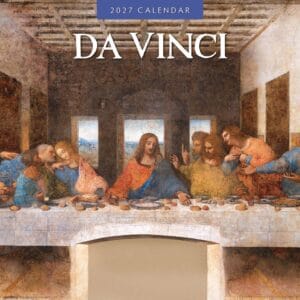 Red Robin Wall Kalender 2027 - Da Vinci