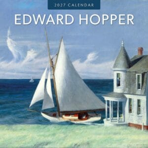 Red Robin Wall Kalender 2027 - Edward Hopper