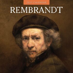 Red Robin Wall Kalender 2027 - Rembrandt