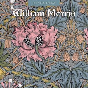 Red Robin Wall Kalender 2027 - William Morris