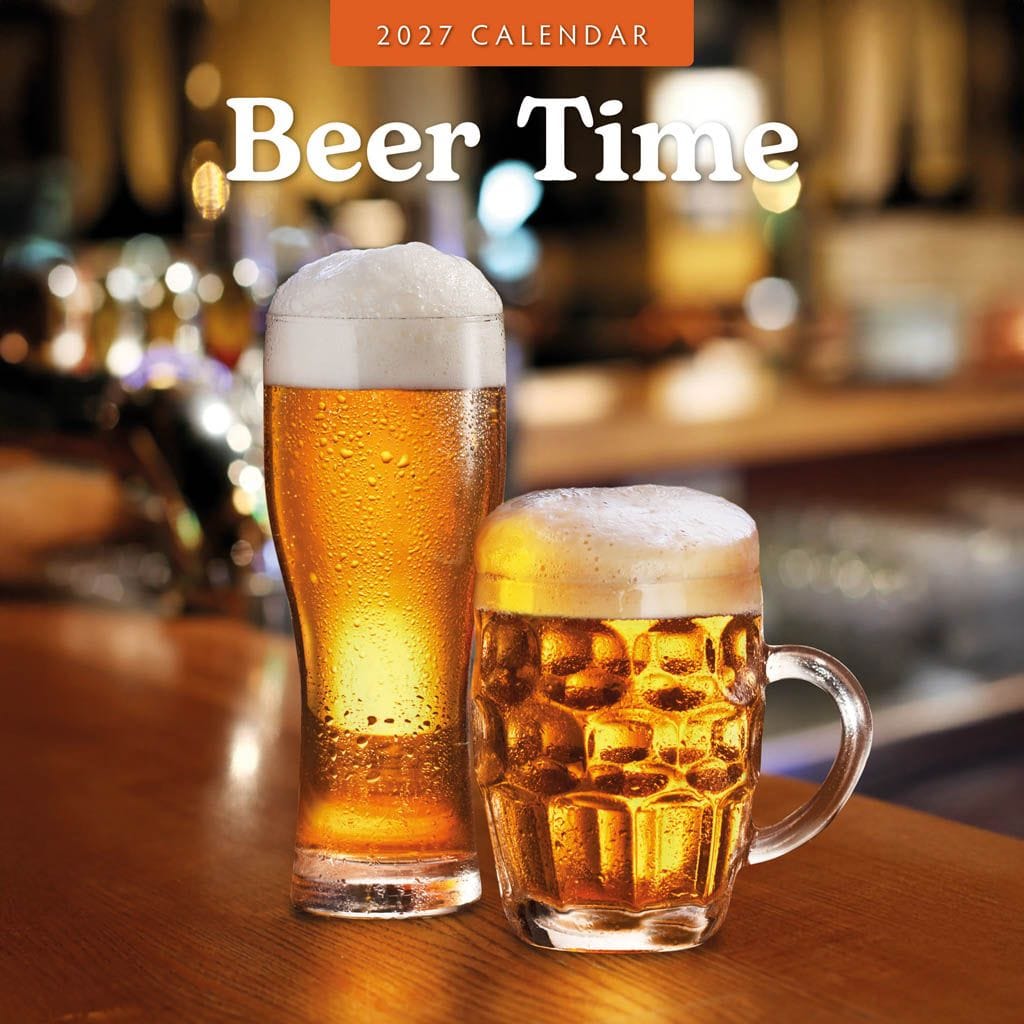 Red Robin Wall Kalender 2027 - Beer Time