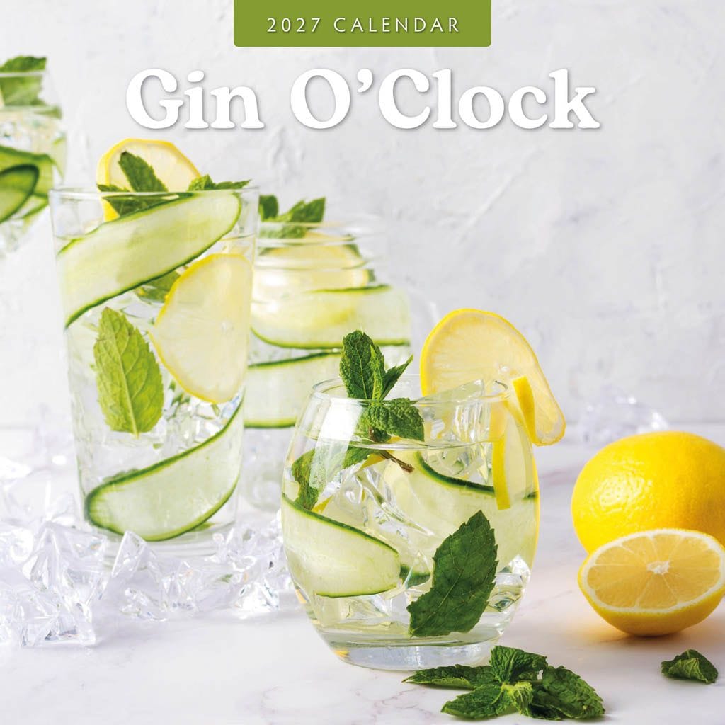 Red Robin Wall Kalender 2027 - Gin O'clock