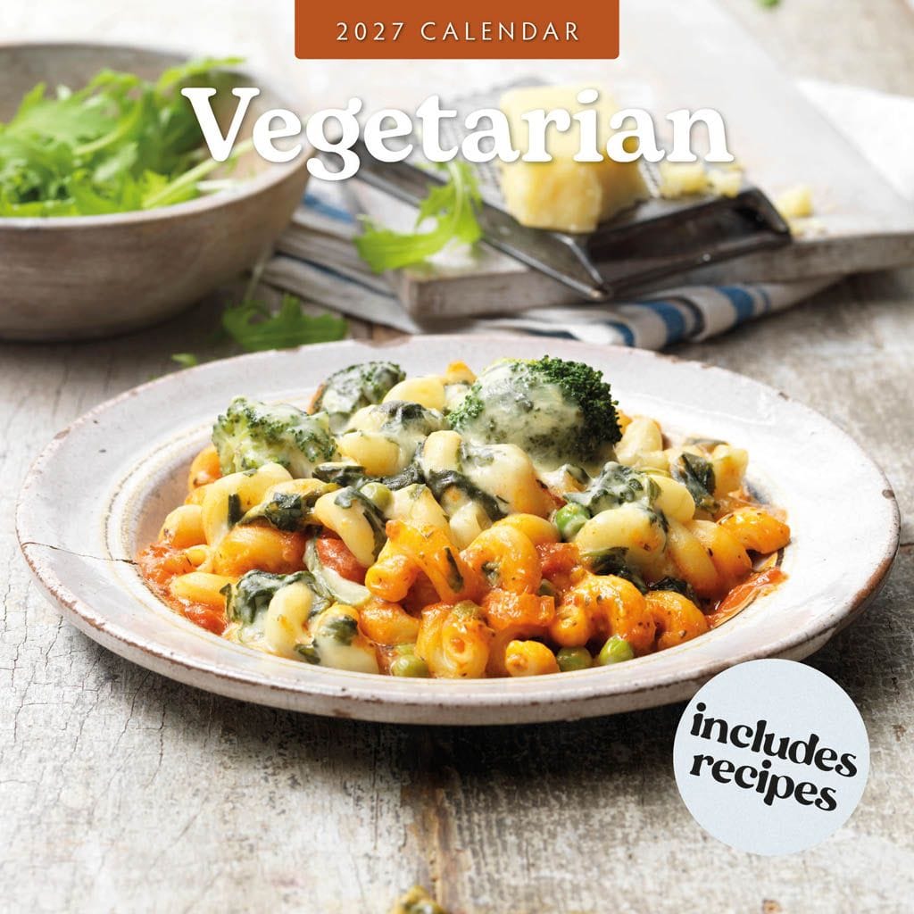 Red Robin Wall Kalender 2027 - Vegetarian