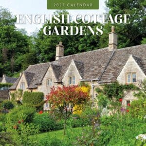 Red Robin Wall Kalender 2027 - English Cottage Gardens