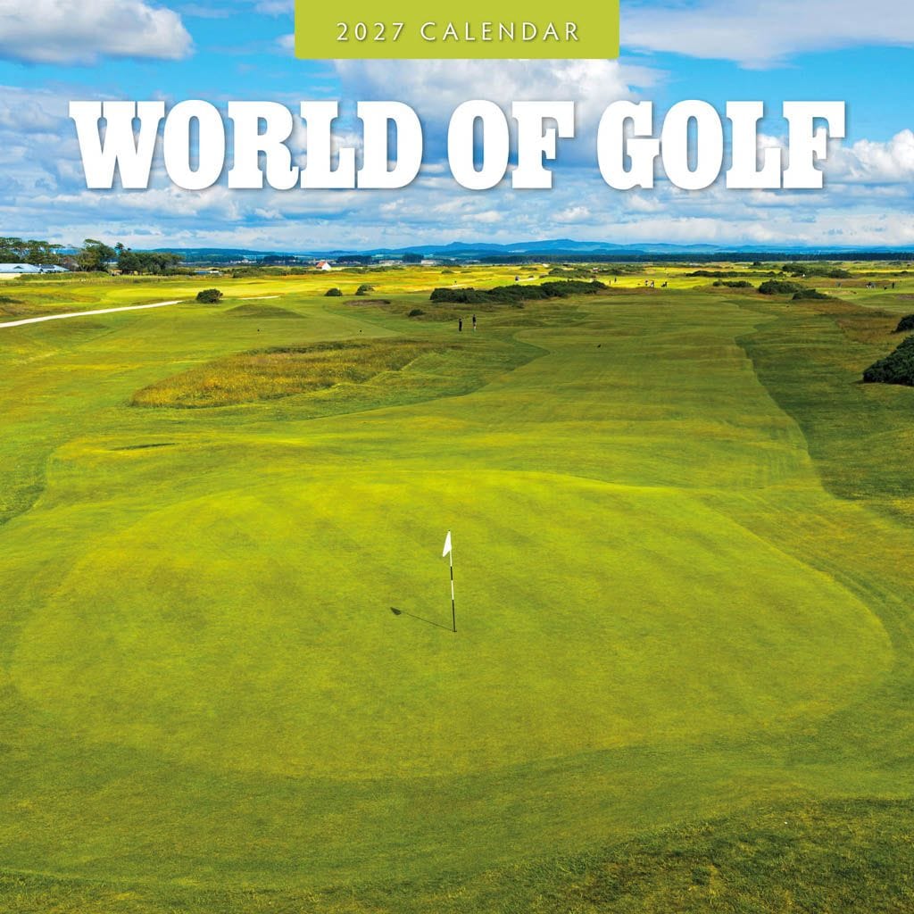 Red Robin Wall Kalender 2027 - World of Golf