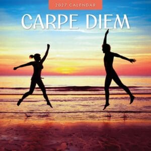 Red Robin Wall Kalender 2027 - Carpe Diem