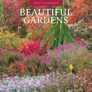 Red Robin Wall Kalender 2027 - Beautiful Gardens