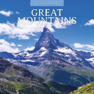 Red Robin Wall Kalender 2027 - Great Mountains