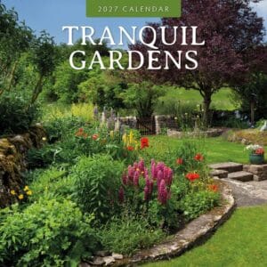 Red Robin Wall Kalender 2027 - Tranquil Gardens