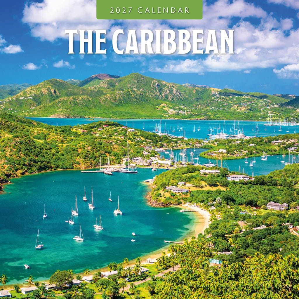 Red Robin Wall Kalender 2027 - The Caribbean