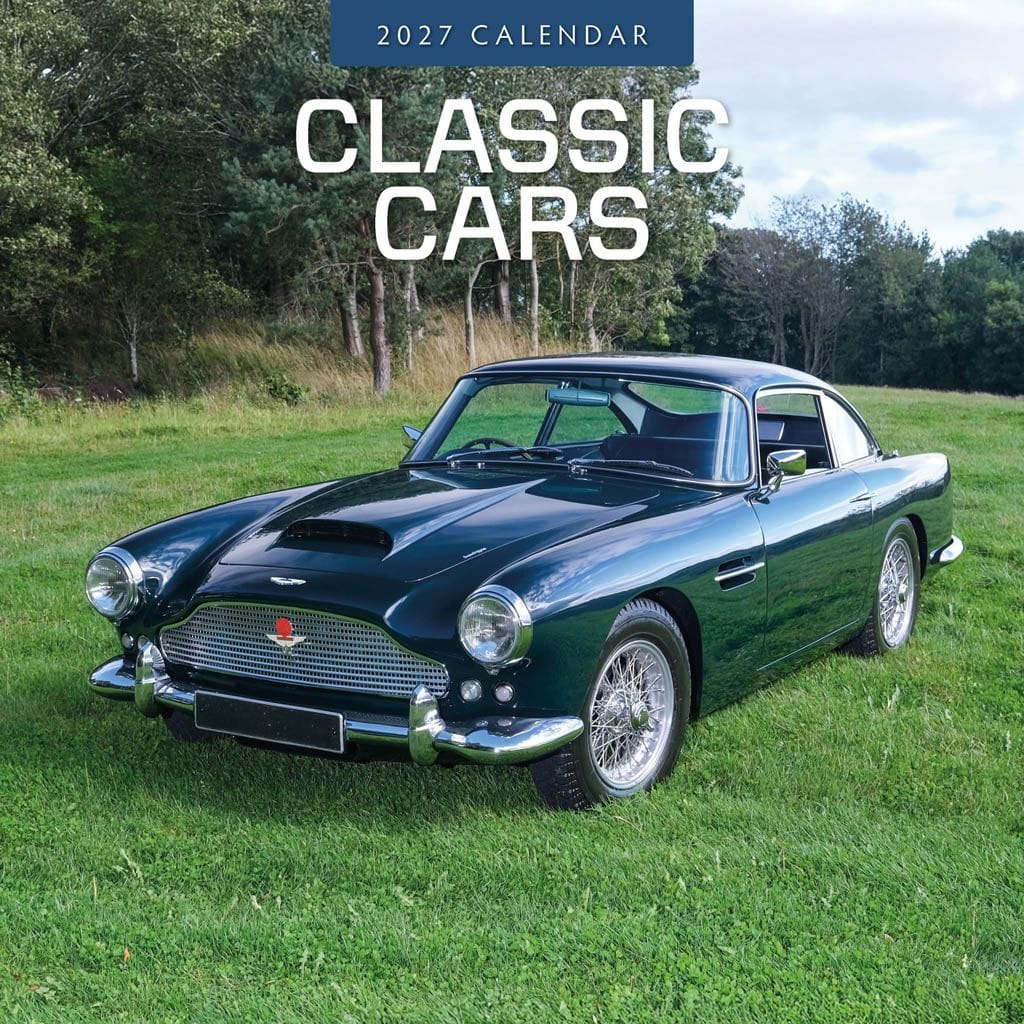 Red Robin Wall Kalender 2027 - Classic Cars