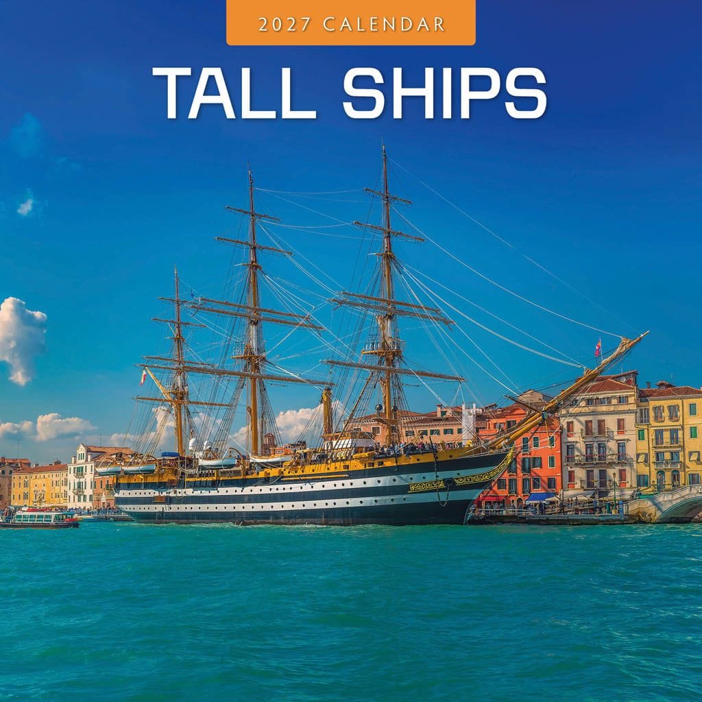 Red Robin Wall Kalender 2027 - Tall Ships