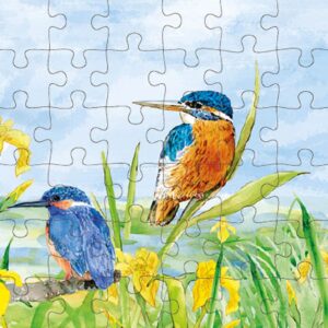 Animal Friends - Wenskaart met Puzzel - JPC003- Kingfischer
