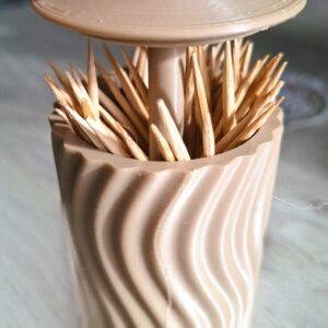 Houder voor tandenstokers 3d Geprint